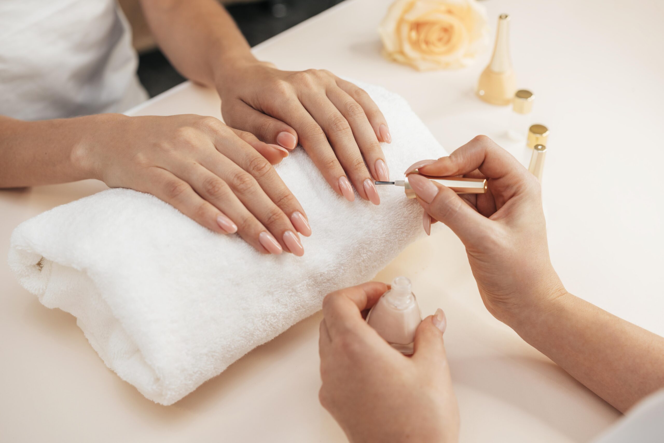 Professional manicure by House of Polish technician
